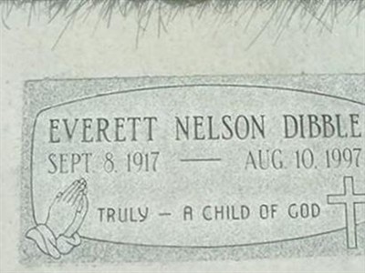 Everett Nelson Dibble on Sysoon
