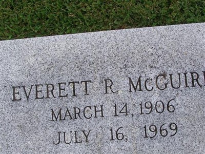 Everett R McGuire on Sysoon