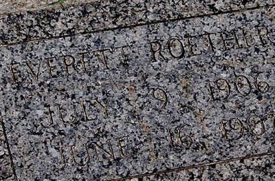 Everett Roether on Sysoon