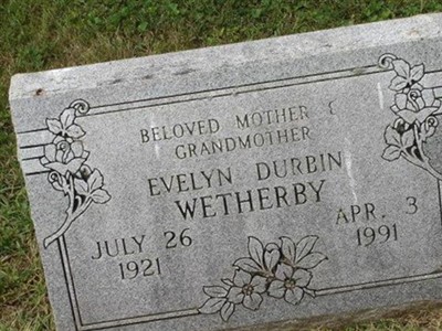Everlyn Durbin Wetherby on Sysoon