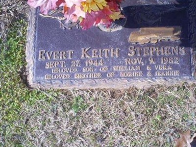 Evert Kieth Stephens on Sysoon