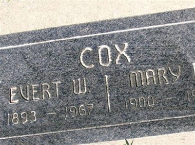 Evert W. Cox on Sysoon