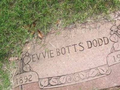 Evvie Mae Botts Dodd on Sysoon