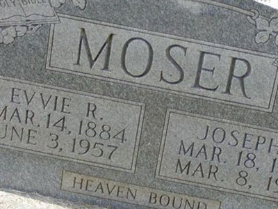 Evvie R Moser on Sysoon