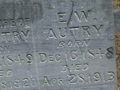 E. W. Autry on Sysoon