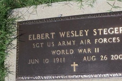 E. W." Wes" Steger, Jr on Sysoon