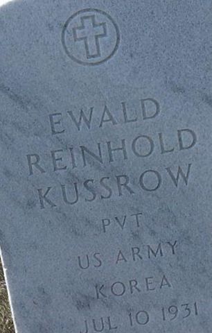 Ewald R Kussrow on Sysoon
