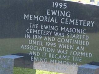 Ewing Memorial Cemetery on Sysoon