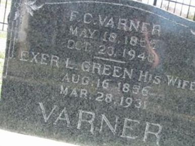 Exer L Green Varner on Sysoon