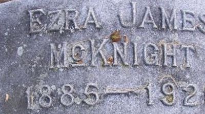 Ezra James McKnight on Sysoon
