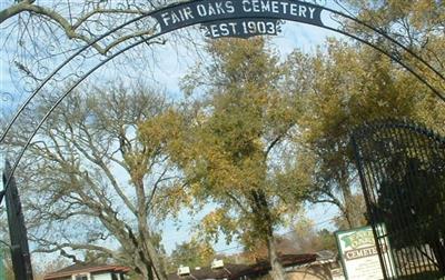 Fair Oaks Cemetery on Sysoon