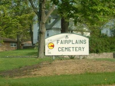 Fairplains Cemetery on Sysoon