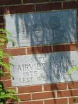 Fairview Bethel Cemetery on Sysoon