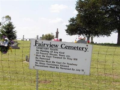 Fairview Cemetery on Sysoon