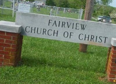 Fairview Church of Christ Cemetery on Sysoon