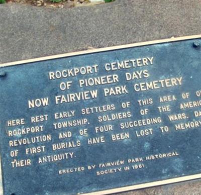 Fairview Park Cemetery on Sysoon