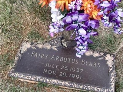Fairy Arbutus Byars on Sysoon