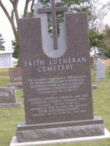 Faith Cemetery on Sysoon