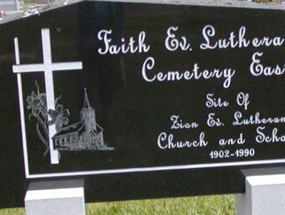 Faith East Cemetery on Sysoon