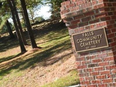 Falls Community Cemetery on Sysoon