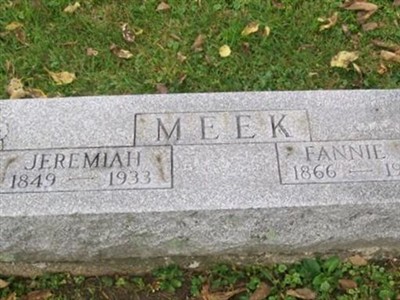 Fannie A Meek on Sysoon