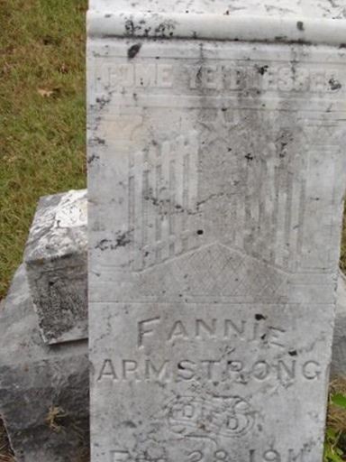 Fannie Armstrong on Sysoon