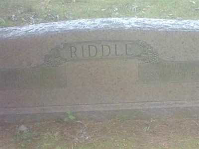 Fannie Elizabeth Raulston Riddle on Sysoon
