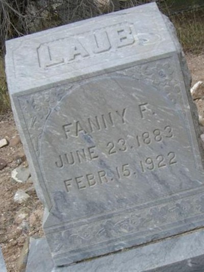 Fannie Fern Lytle Laub on Sysoon