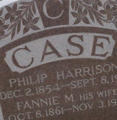 Fannie M Case on Sysoon