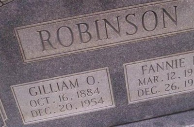 Fannie M Robinson on Sysoon