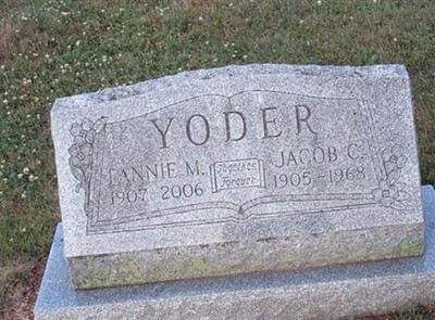 Fannie M Yoder on Sysoon