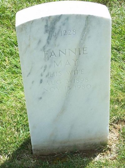 Fannie May Bader on Sysoon
