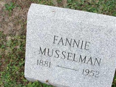 Fannie Musselman on Sysoon