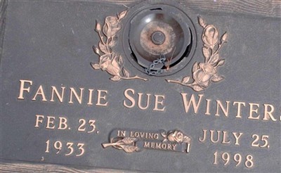 Fannie Sue Fabian Winters on Sysoon