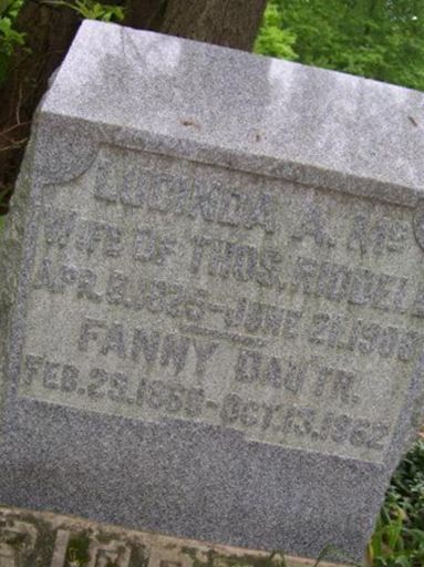 Fanny Riddell on Sysoon