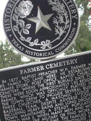 Farmer Cemetery on Sysoon