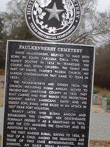 Faulkenberry Cemetery on Sysoon