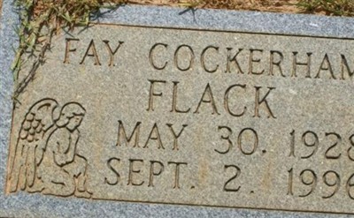 Fay Cockerham Flack on Sysoon