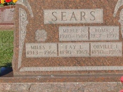 Fay L. Sears on Sysoon