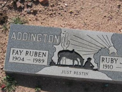 Fay Ruben Addington on Sysoon