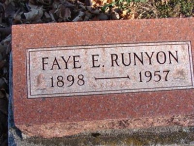 Faye E. Hogston Runyon on Sysoon