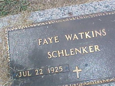 Faye Watkins Schlenker on Sysoon