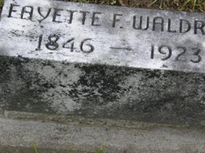 Fayette F. Waldron on Sysoon