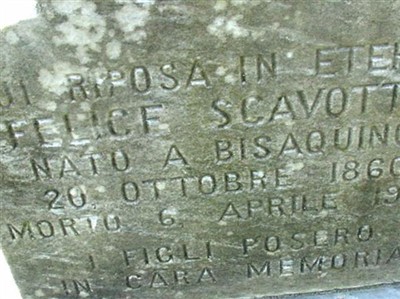 Felice Scavotto on Sysoon