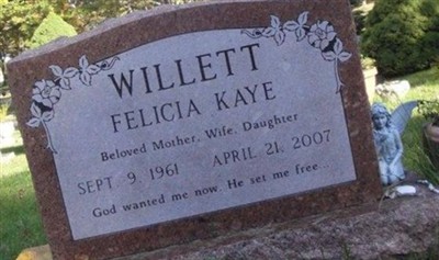 Felicia Kaye Zomberg Willett on Sysoon