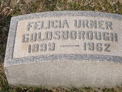 Felicia Urner Goldsborough on Sysoon