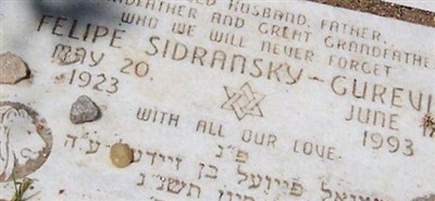 Felipe Sidnransky Gurevicz on Sysoon