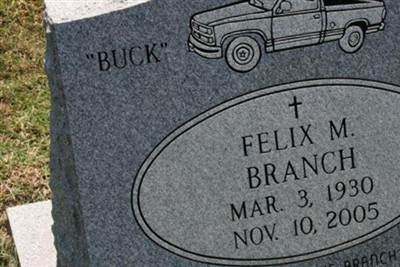 Felix "Buck" Branch on Sysoon