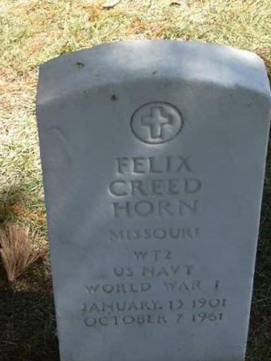 Felix Creed Horn on Sysoon