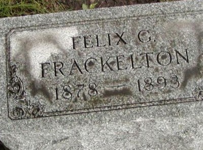 Felix G Frackelton on Sysoon